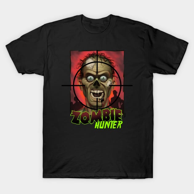 Zombie Hunter T-Shirt by ted1air